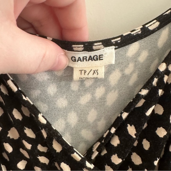 Garage Black Pattern Romper XS - Picture 5 of 6